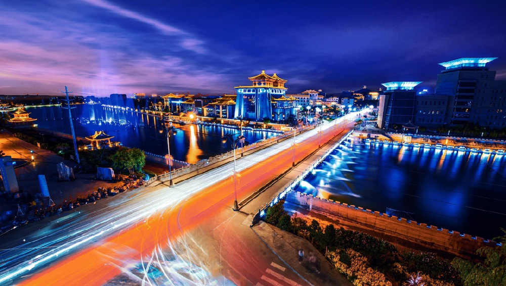 敦煌夜景