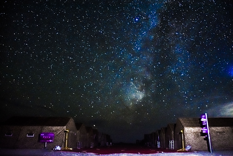 戈壁星空